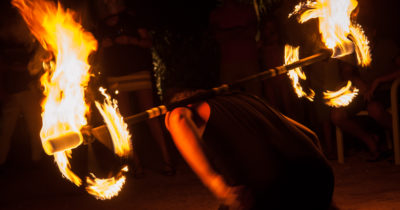 Fire Spinning Fire Spinning